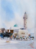 Spencer Tart watercolour artist original SUK MUSCAT