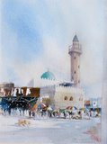 Spencer Tart watercolour artist original SUK MUSCAT 