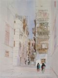 Spencer W Tart watercolour painting Old Jeddah