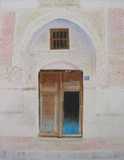 Spencer W Tart watercolour painting Old Doorway M.E.