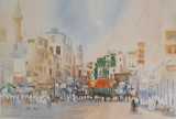 Spencer W Tart Limited Edition Watercolour Print Middle East art