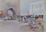 Spencer W Tart Limited Edition Watercolour Print Middle East art