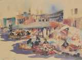 Spencer W Tart Limited Edition Watercolour Print Middle East art