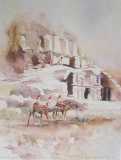 Spencer W Tart Limited Edition Watercolour Print Middle East art