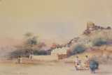 Spencer W Tart Limited Edition Watercolour Print Middle East art