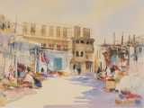 Spencer W Tart Limited Edition Watercolour Print Middle East art