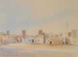 Spencer W Tart Limited Edition Watercolour Print Middle East art